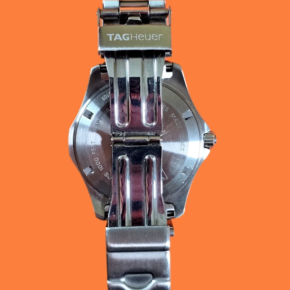 [Rare Classic]🔥Tag Heuer Aquaracer Blue Dial Watch - Picture 4 of 4